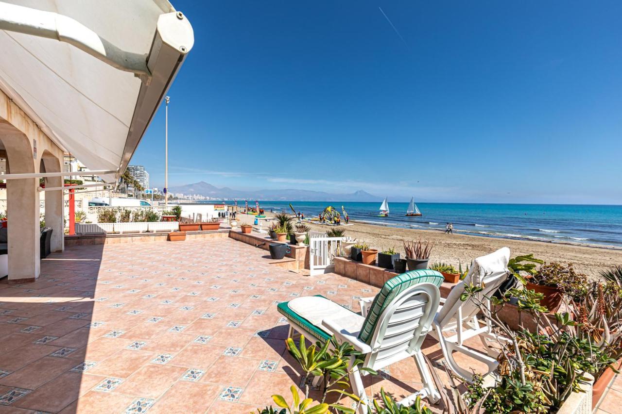 Beachfront Bliss: Apartamento A Pie De Playa Alicante Buitenkant foto
